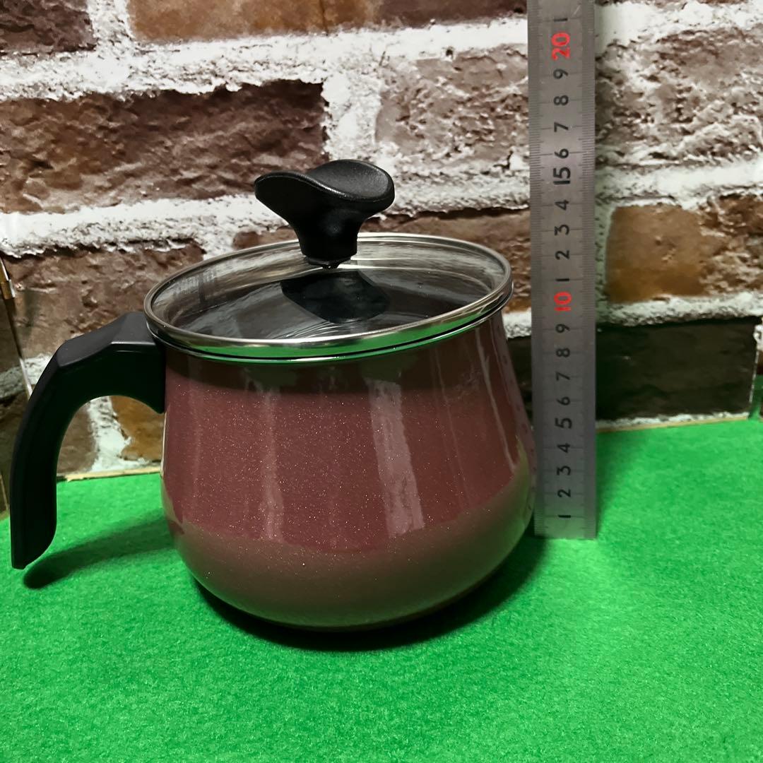 WMF ＦＵＳＩＯＮＴＥＣドイツ製片手鍋 ガラス蓋付き