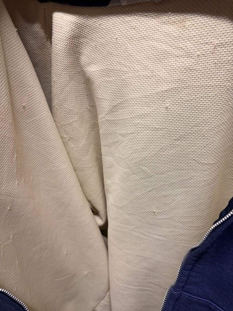 80sCarhartt ナスコンフルジップフーディ