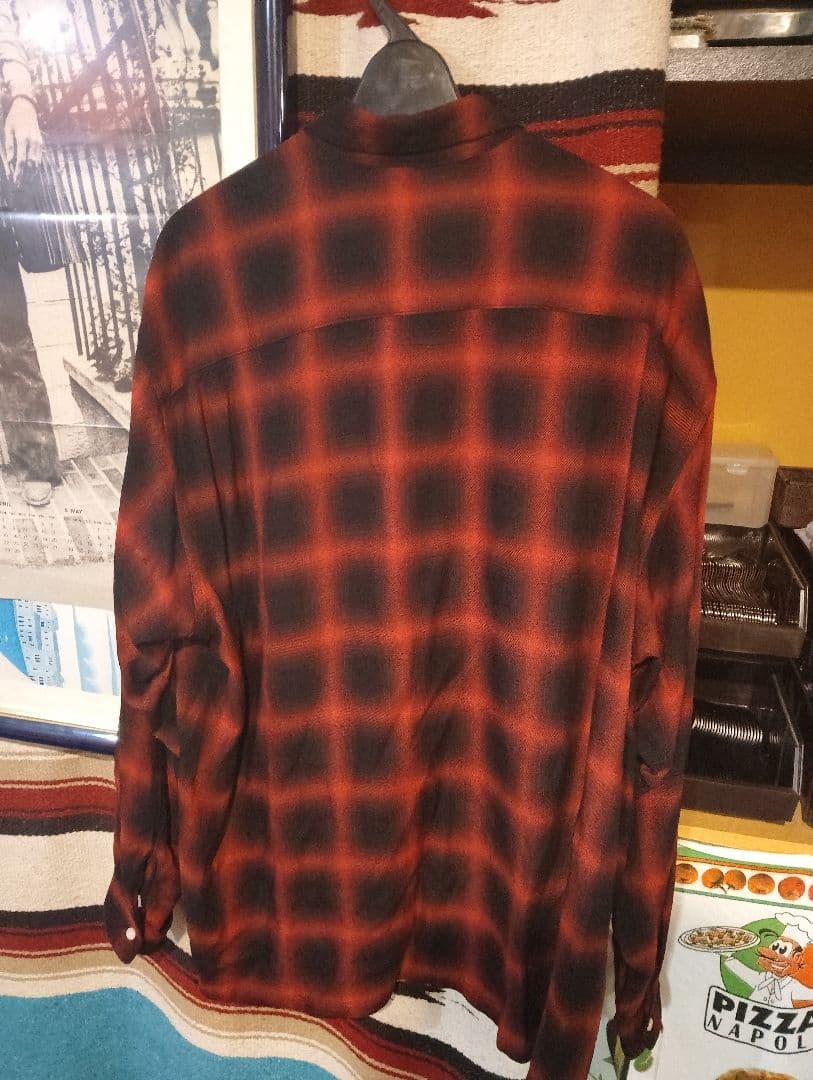 t*i様 RILY　今市隆二　 オンブレチェックシャツXL　即完売品 キムタク