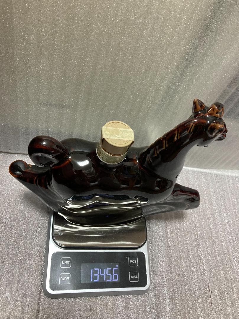 未開封】サントリーウイスキー ローヤル １２年 干支ボトル 午歳 馬 2002年