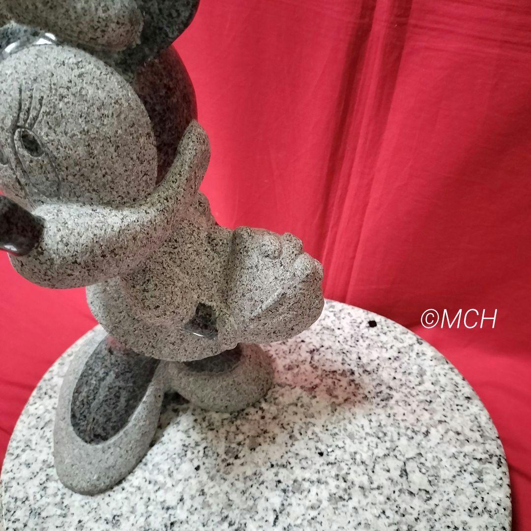 ディズニー ミニーマウス TAKAO スタチュー 御影石 石像 置物