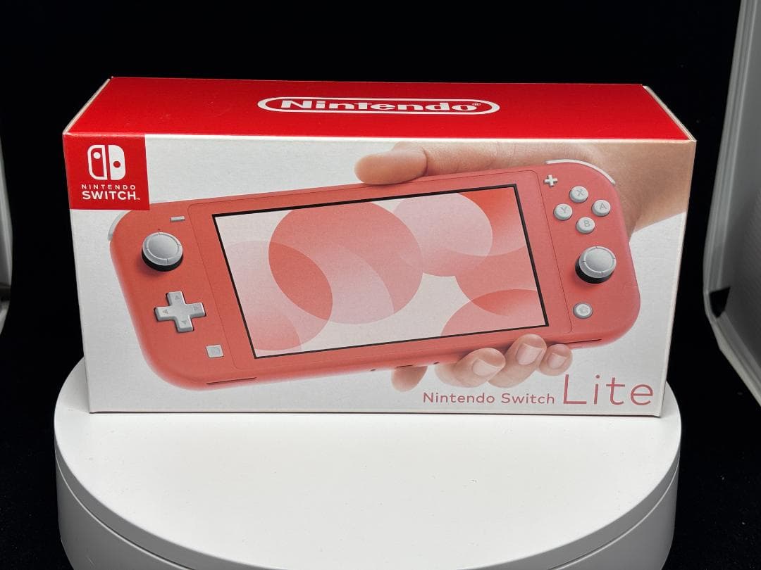 Switch Lite スイッチライト コーラル (キャリングケース付き)