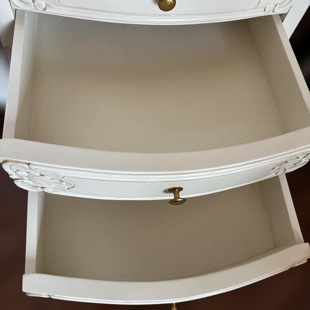 ロココ調 アンティーク風 キャビネット　6段　ヴォッカシリーズ