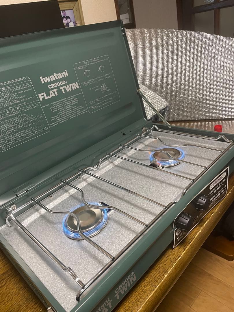 [値下げしました]Iwatani イワタニ CB8000F 未使用　着火確認済