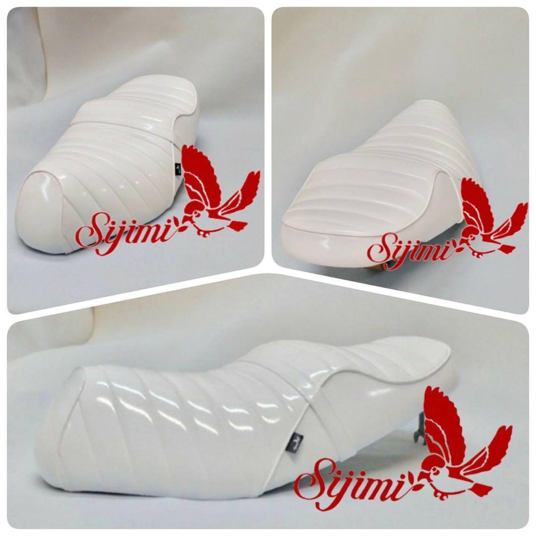 アドレスv125G用シート＆キジマ縦型バックレストカバー　しじみシート