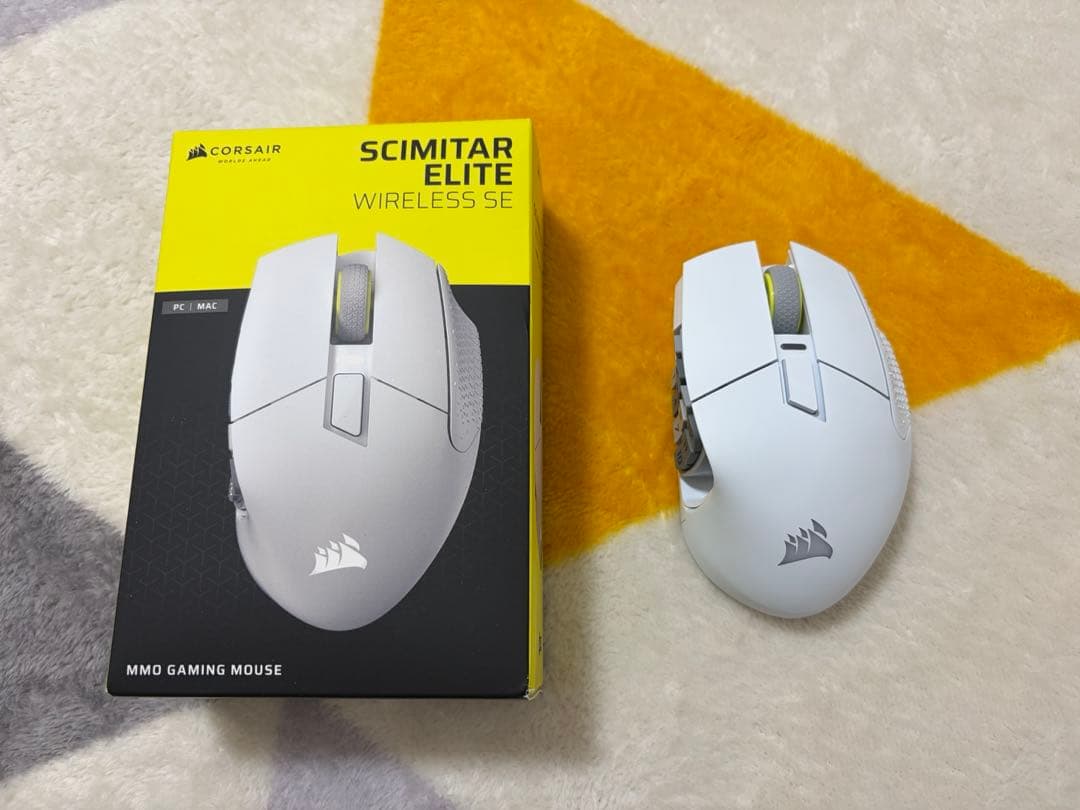 CORSAIR SCIMITAR ELITE WIRELESS SEホワイト
