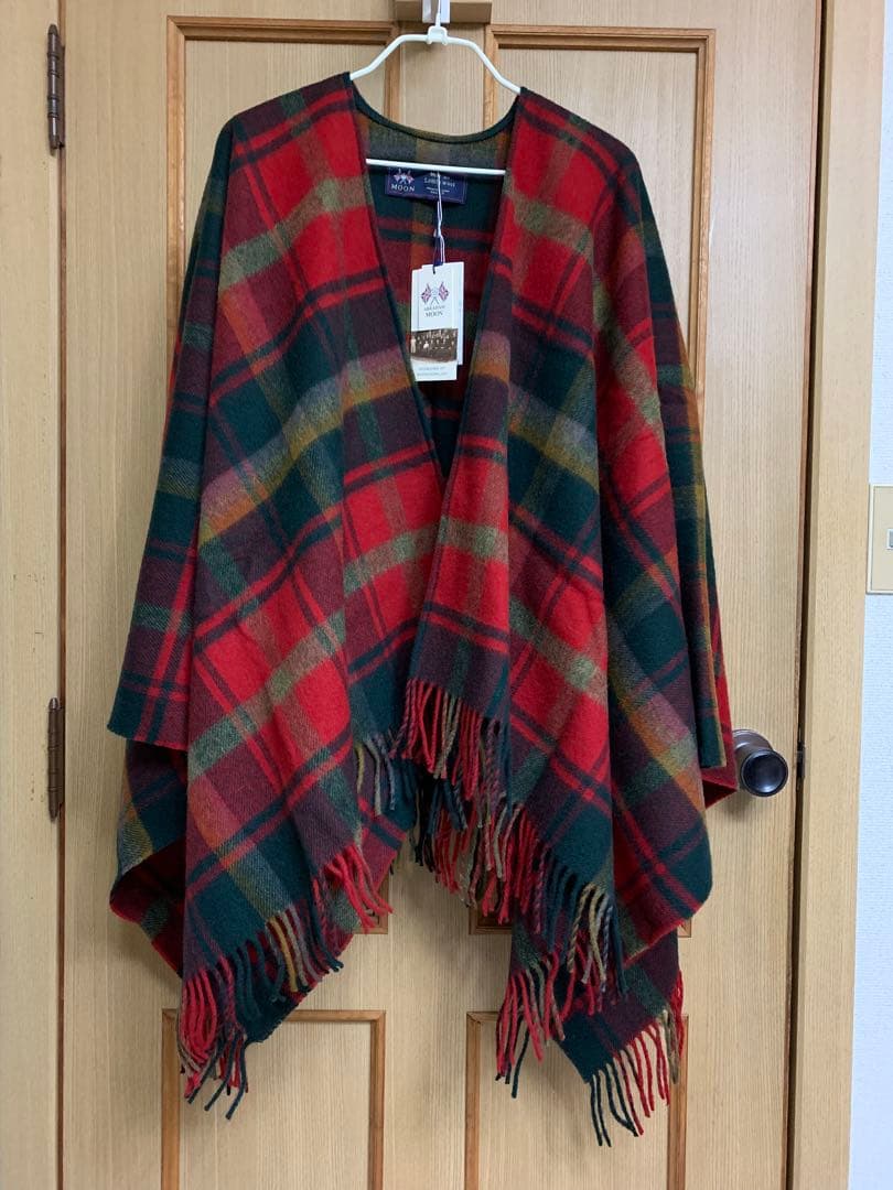 23区Abraham Moon ラムウール ポンチョ ストール