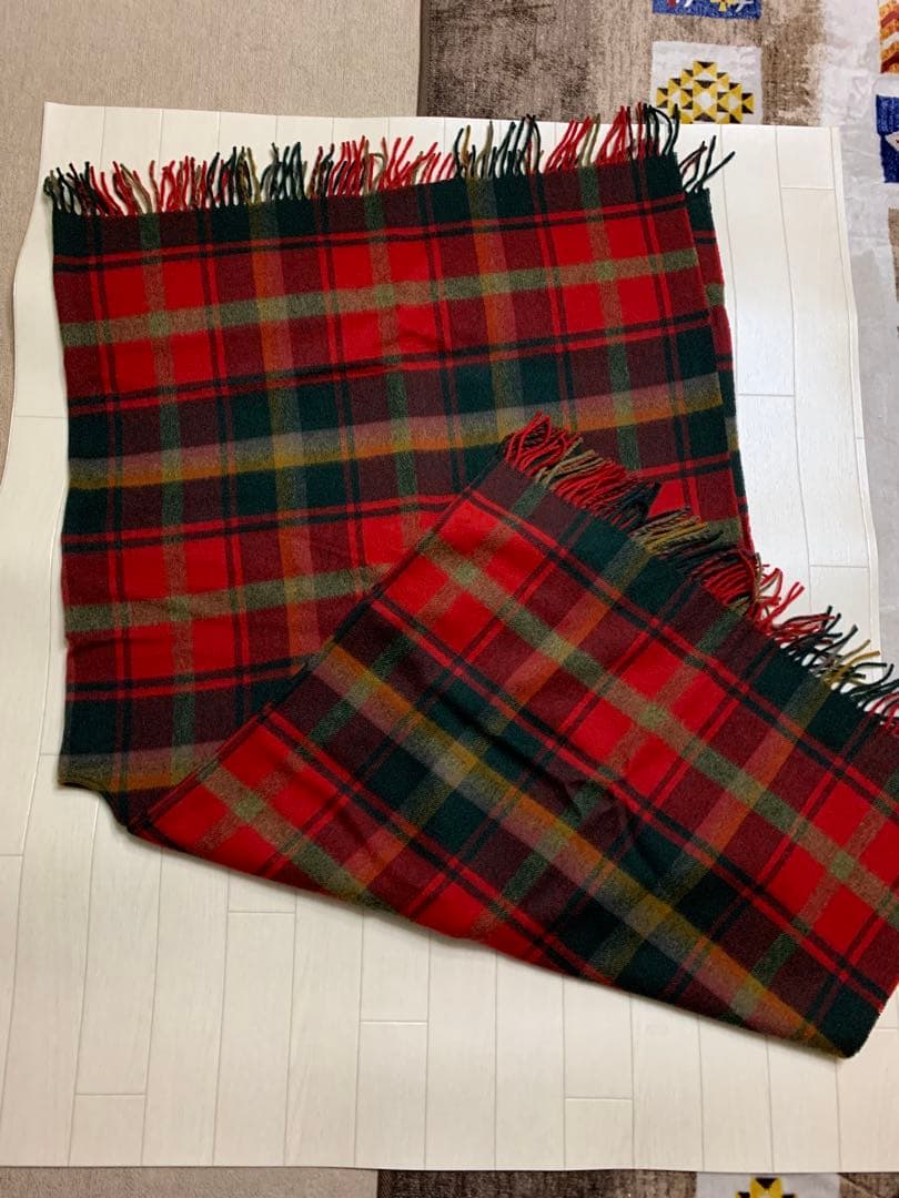 23区Abraham Moon ラムウール ポンチョ ストール