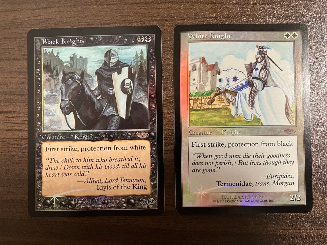 m*e様 黒騎士 & 白騎士 DCIプロモ セット