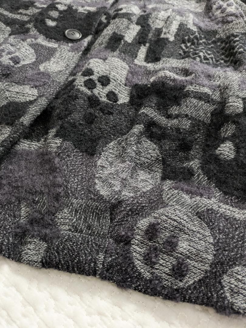 FUGA FUGA☆フーガフーガ☆20年冬☆ジャガードロングコート☆モノトーン