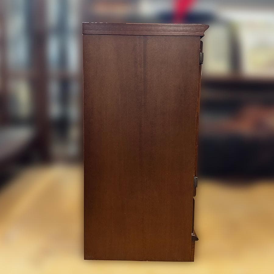 カリモク家具 リビングボード W148cm ガラス キャビネット 飾り棚