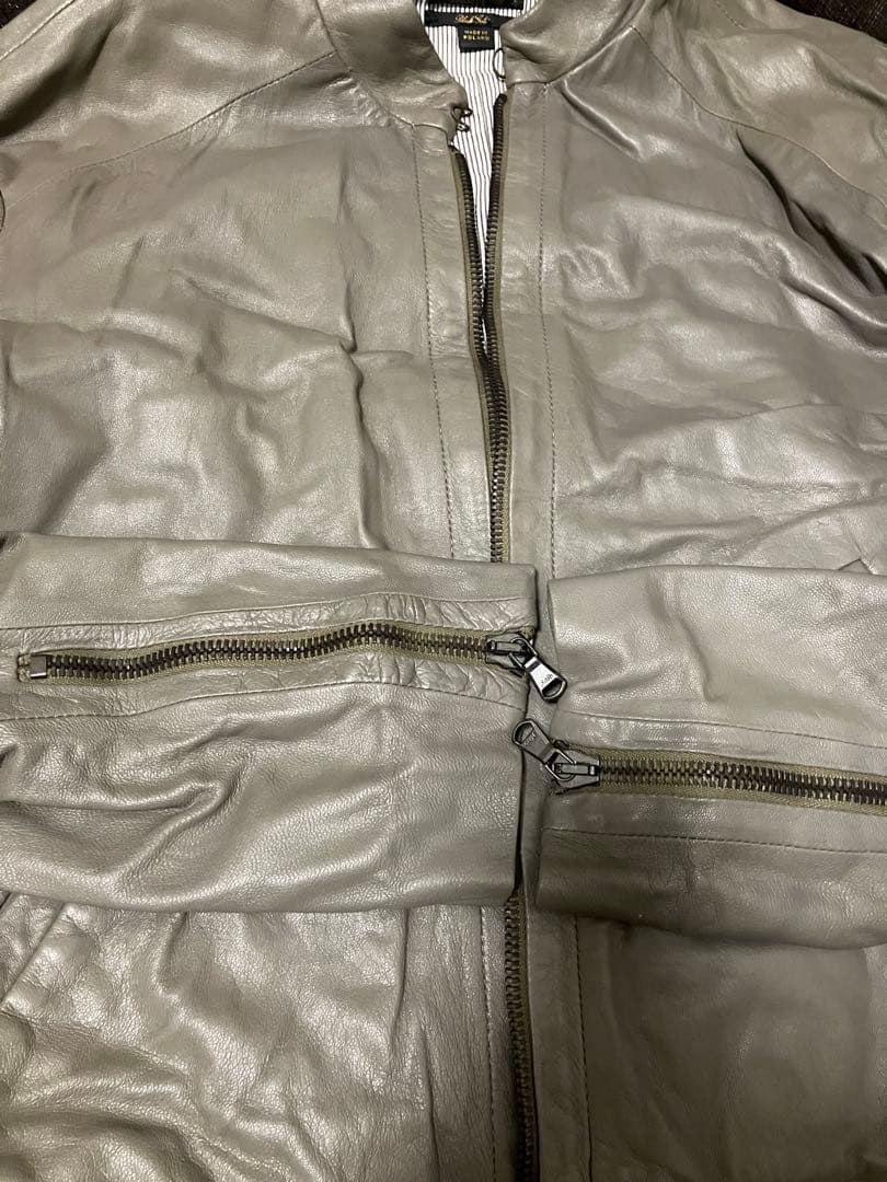 DIESEL BLACK GOLD レザージャケット Lサイズ　羊革