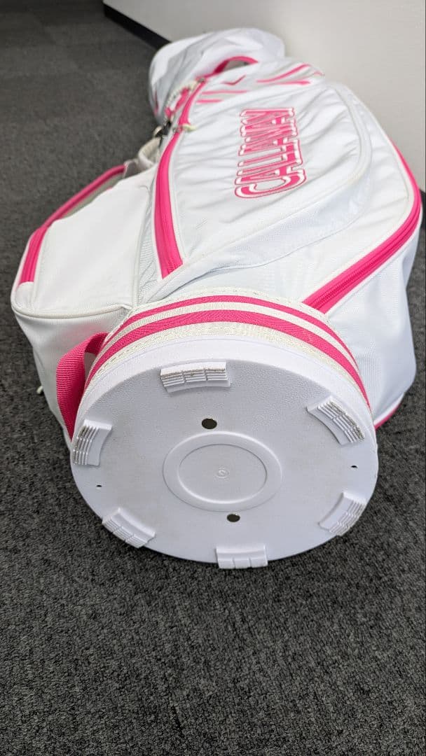 CALLAWAY キャディバッグ ホワイト/ピンク レディース