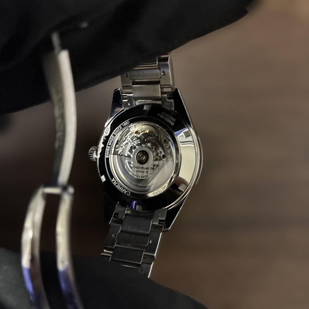 タグホイヤー カレラ キャリバー5 自動巻 WAR211B 保証書付 良品