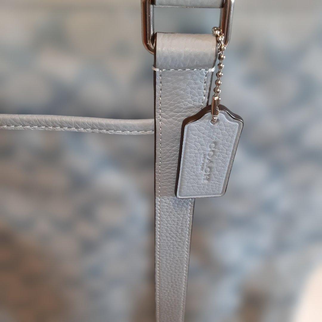 COACH メンズ　ハドソンダブルハンドルトートシグネチャーシャンブレー