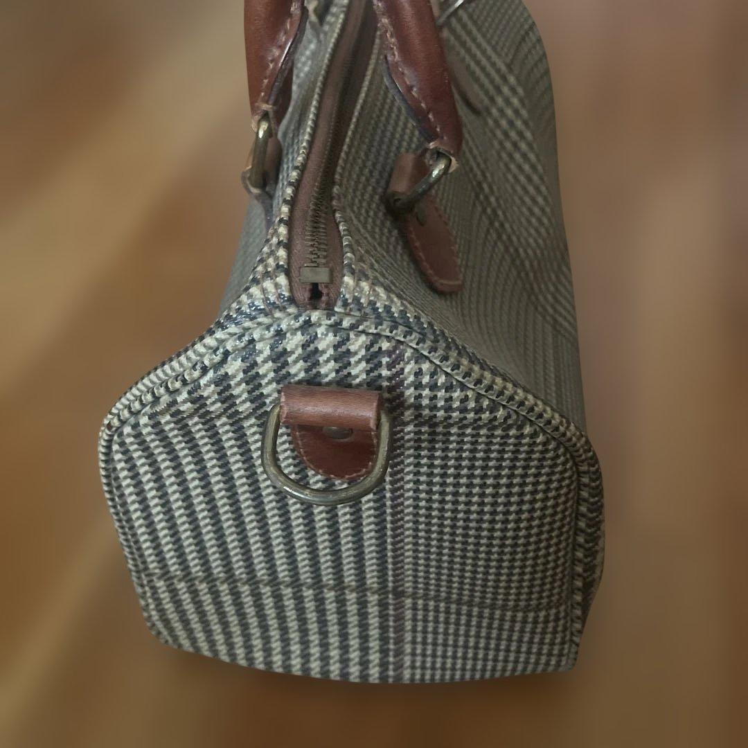 POLO Ralph Laurenチェック柄ミニボストン バッグ