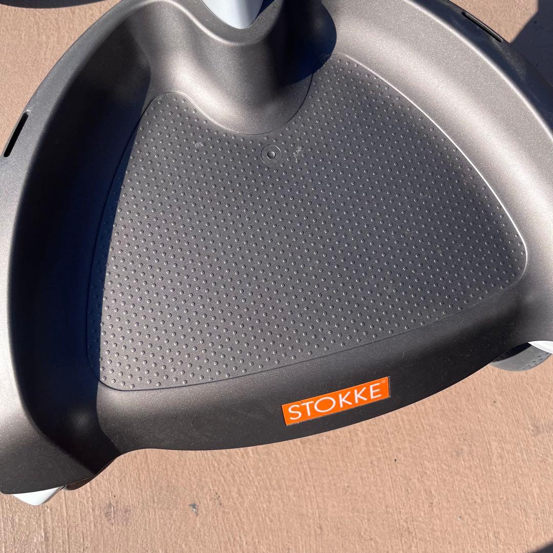 最終価格！STOKKE エクスプローリー グレー ベビーカー ハイシートデザイン