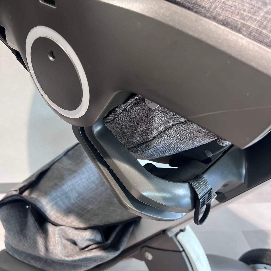 最終価格！STOKKE エクスプローリー グレー ベビーカー ハイシートデザイン