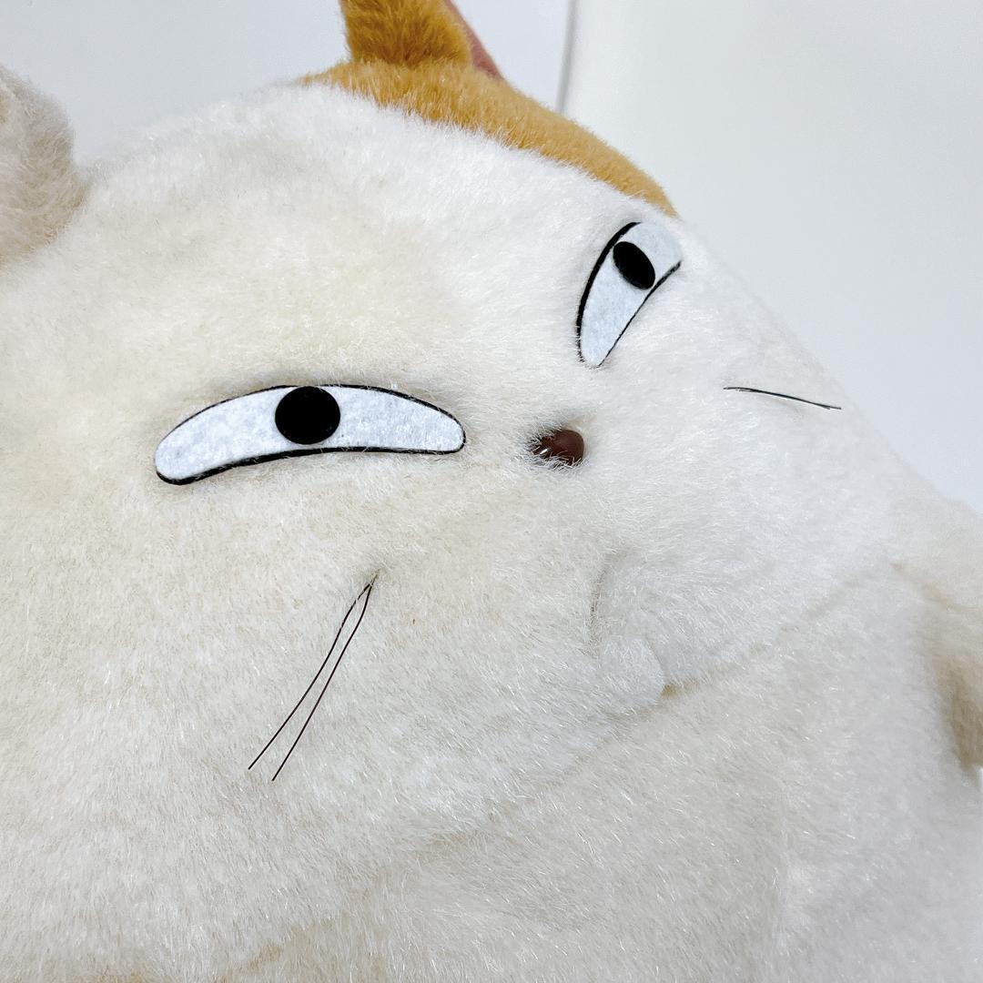 【希少✨送料無料】猫の恩返し ムタ ぬいぐるみ 約40cm 当時物