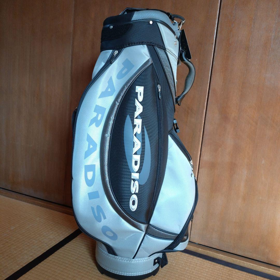 PARADISO キャディバッグ グレー/ブラック