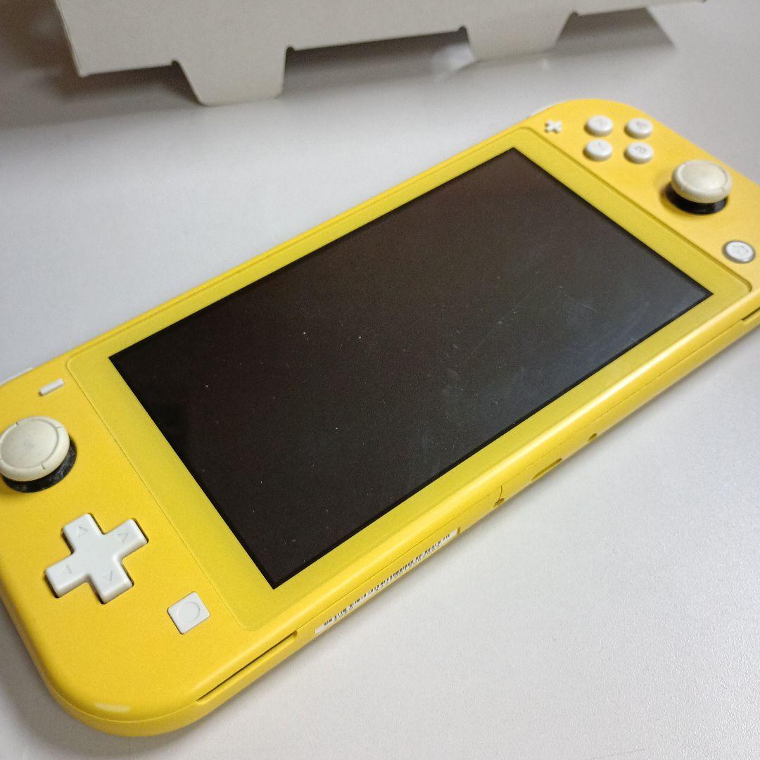 Nintendo Switch Lite イエロー 箱付き　ジャンク