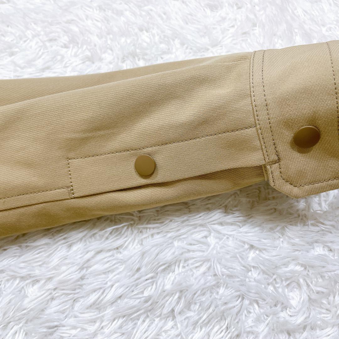 【美品】 定価12万 kolor カラー モーターサイクルコート ベージュ S