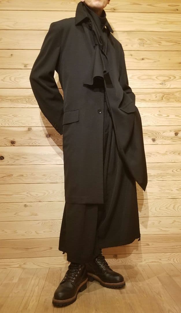 ヨウジヤマモトプールオム　ウールギャバジャケット　サイズ４