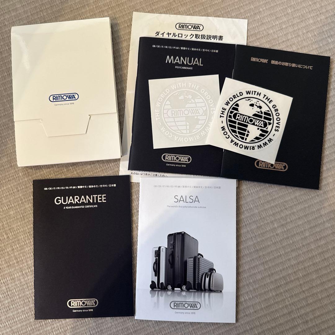 バッグ REMOWA SALSA CABIN TROLLEY IATA 33L