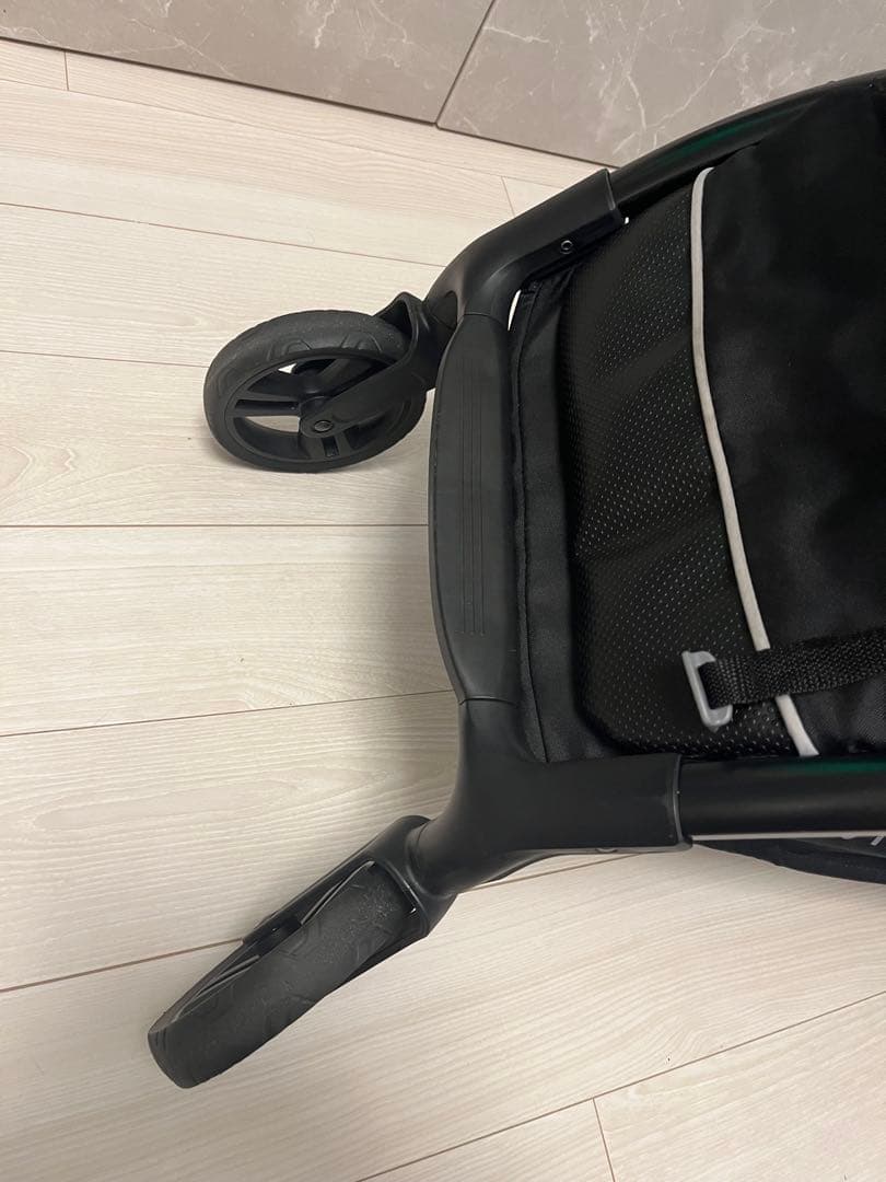 ★毎回消毒清掃★二人乗りベビーカーシット&スタンド スマートライドムーンダスト