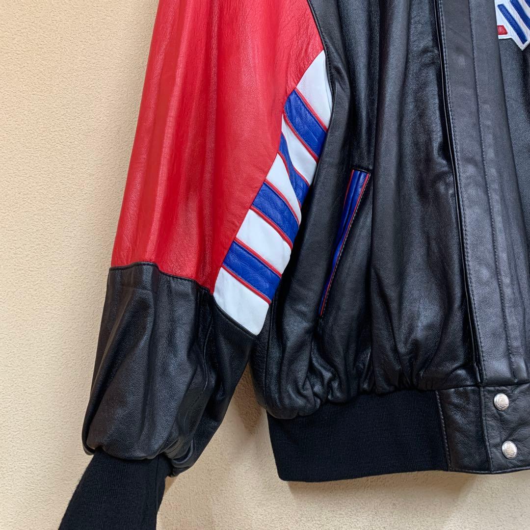 1994年 アメリカW杯 リバーシブル　革ジャン　ジェフハミルトン