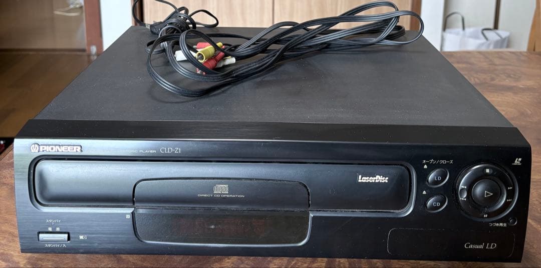 PIONEERレーザーディスクプレーヤーCLD-Z1+レーザーディスク7枚