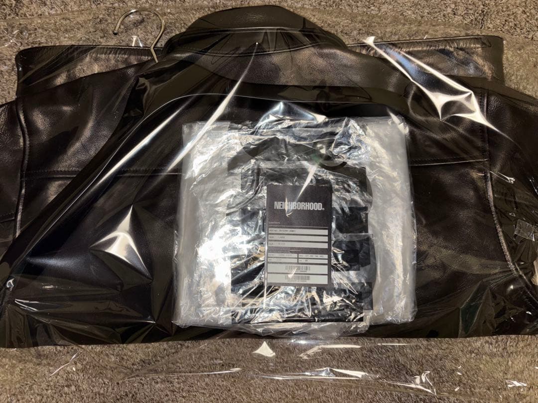 ジャケット・アウター NEIGHBORHOOD LEATHER SPORTS JACKET L