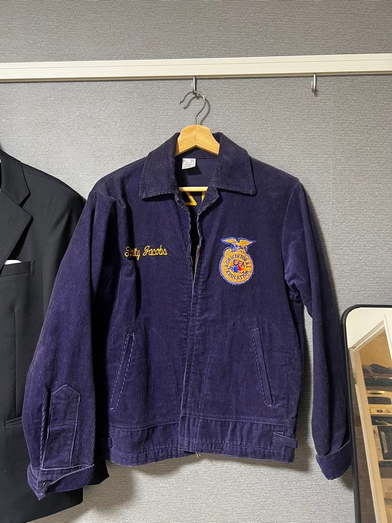 FFAネイビーコットンジャケット