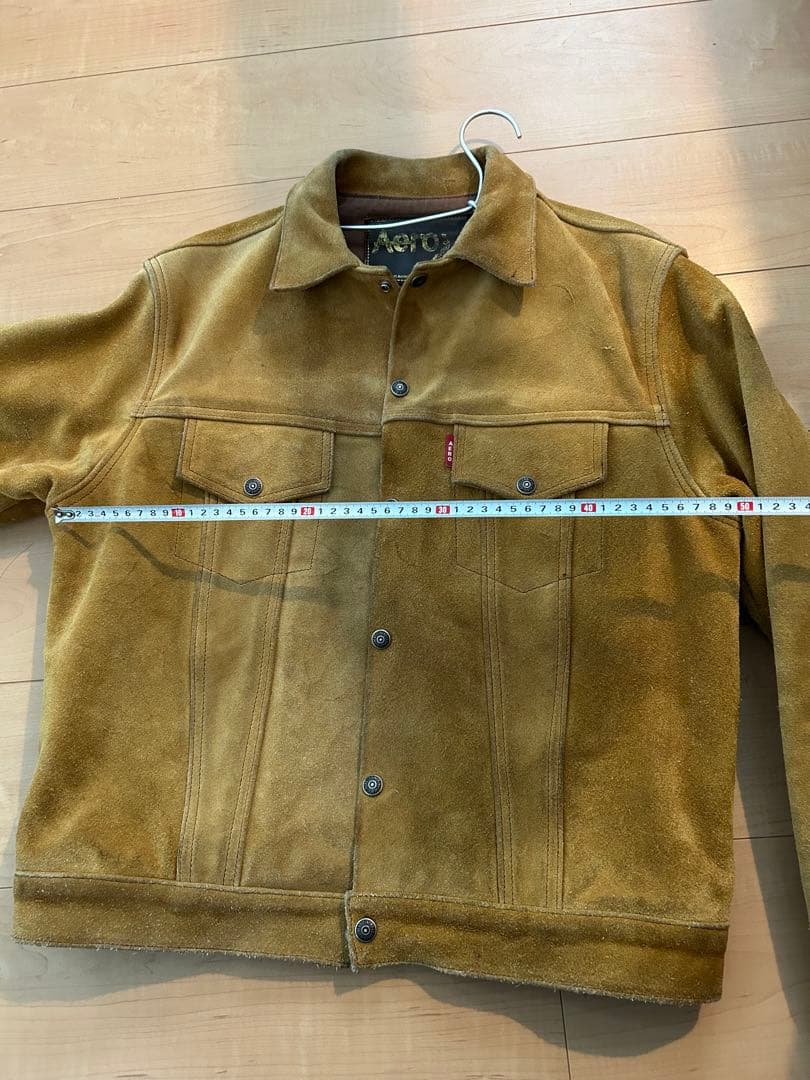 AERO スエードジャケット ベージュ