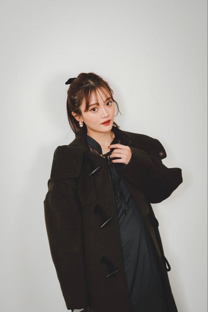 PINUE ピヌエ ロングダッフルコート Sサイズ