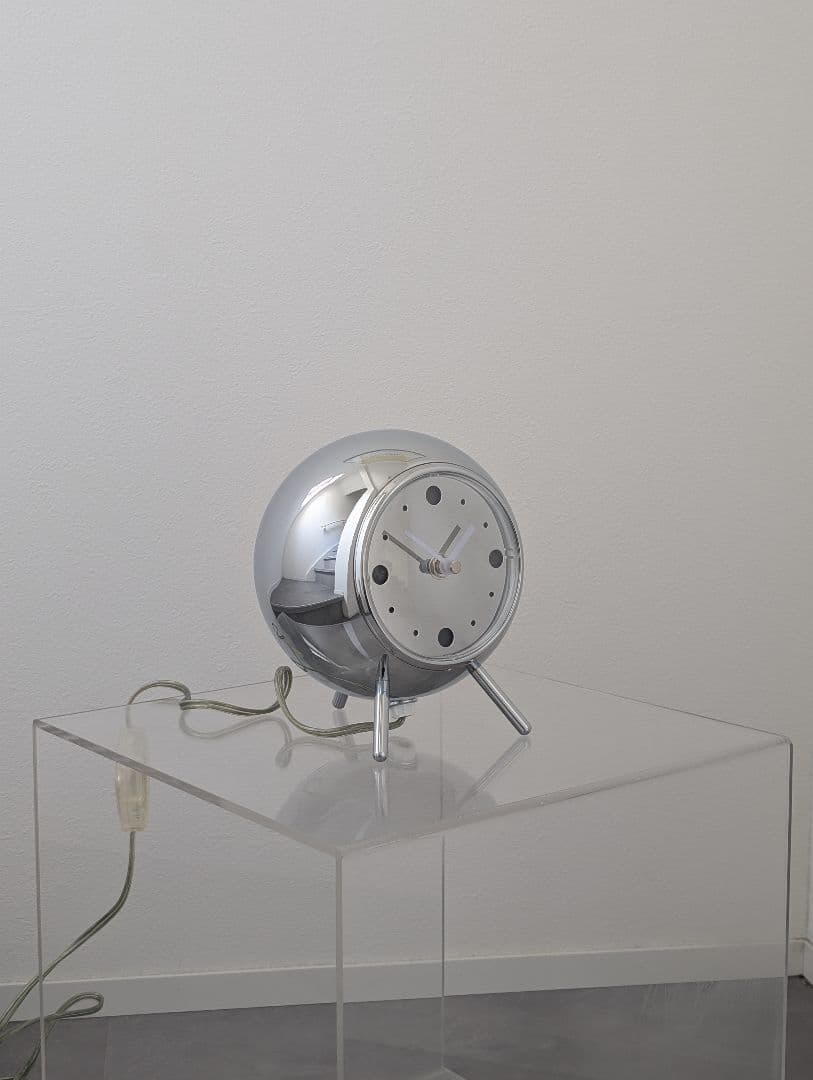 90's-00's Y2K スペースエイジ テーブルクロックランプ ヴィンテージ