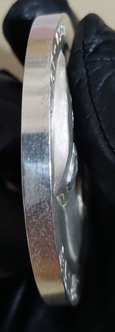 あ*ん様 明治百年記念 明治天皇御肖像牌 純銀メダル　約123g　純銀