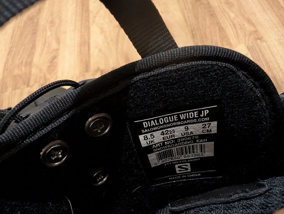 サロモン　DIALOGUE　WIDE JP 27cm