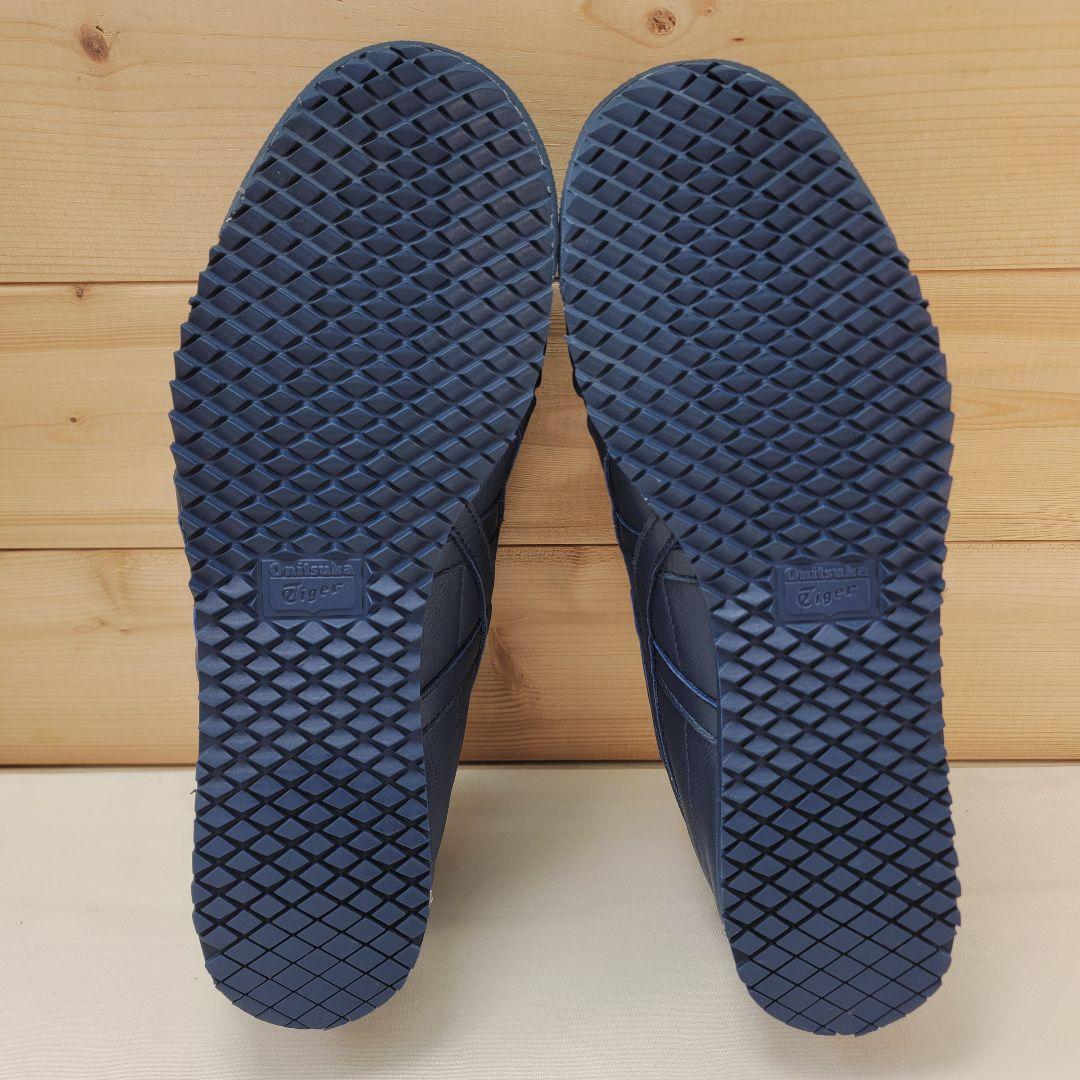 オニツカタイガー メキシコ66 SD ネイビー/シルバー 23cm