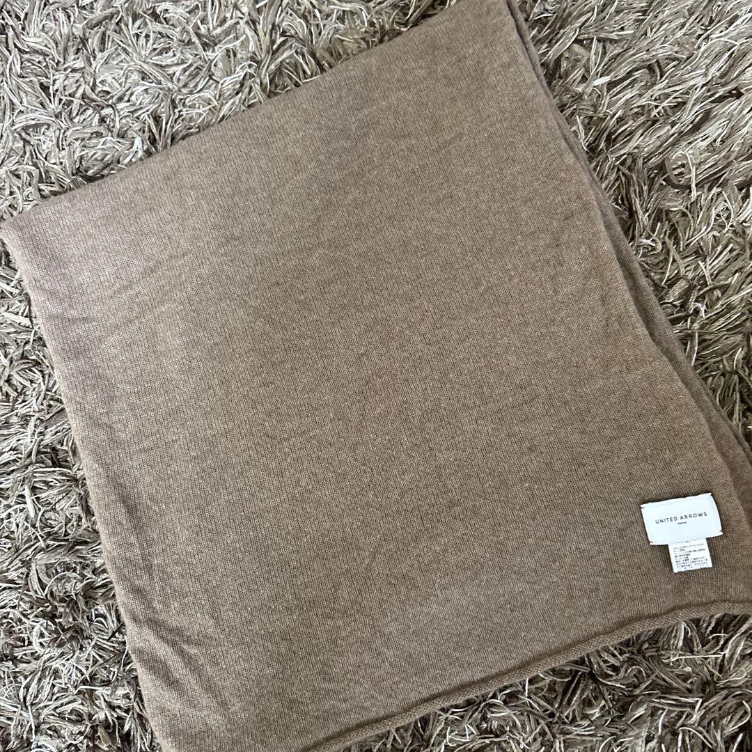 yoyo　ユナイテッドアローズ　大判ストール　カシミヤ100% ベージュ