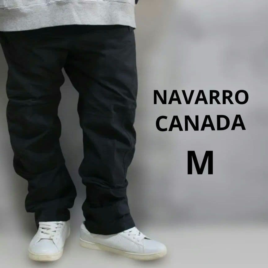 【極美品 高撥水】カナダ製 高機能 ビブパンツ【M】NAVARRO スノーパンツ