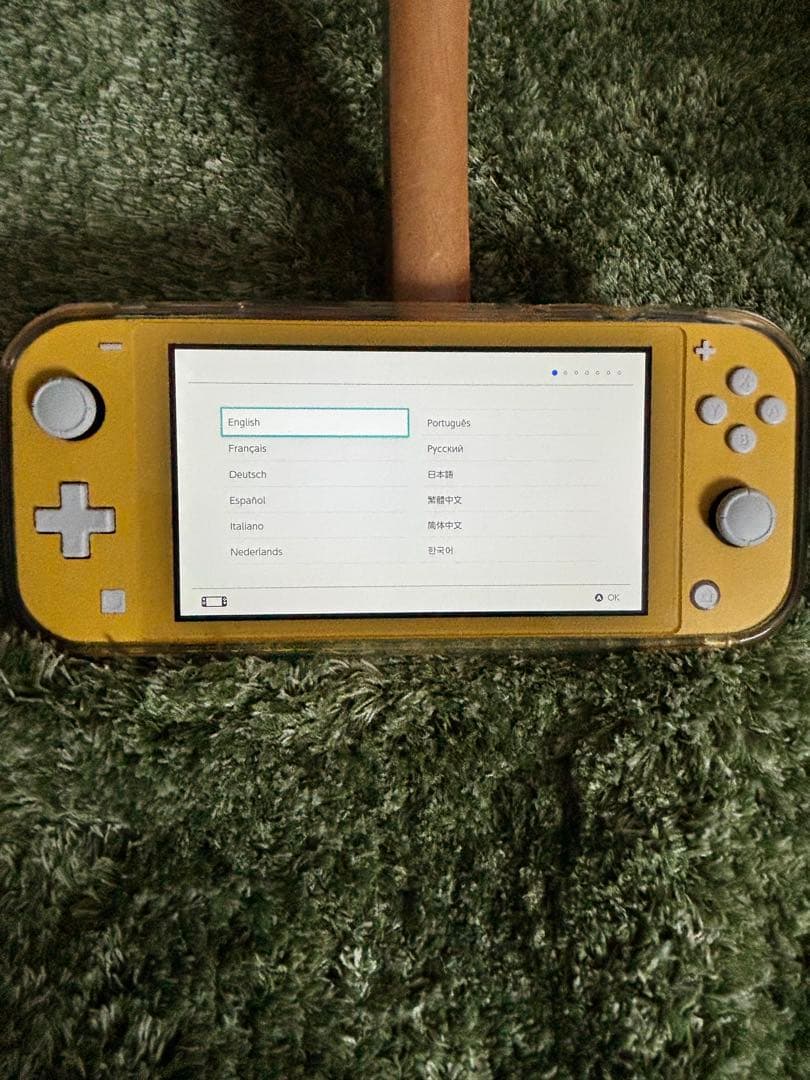 Nintendo Switch Lite 本体　イエロー　動作確認済み