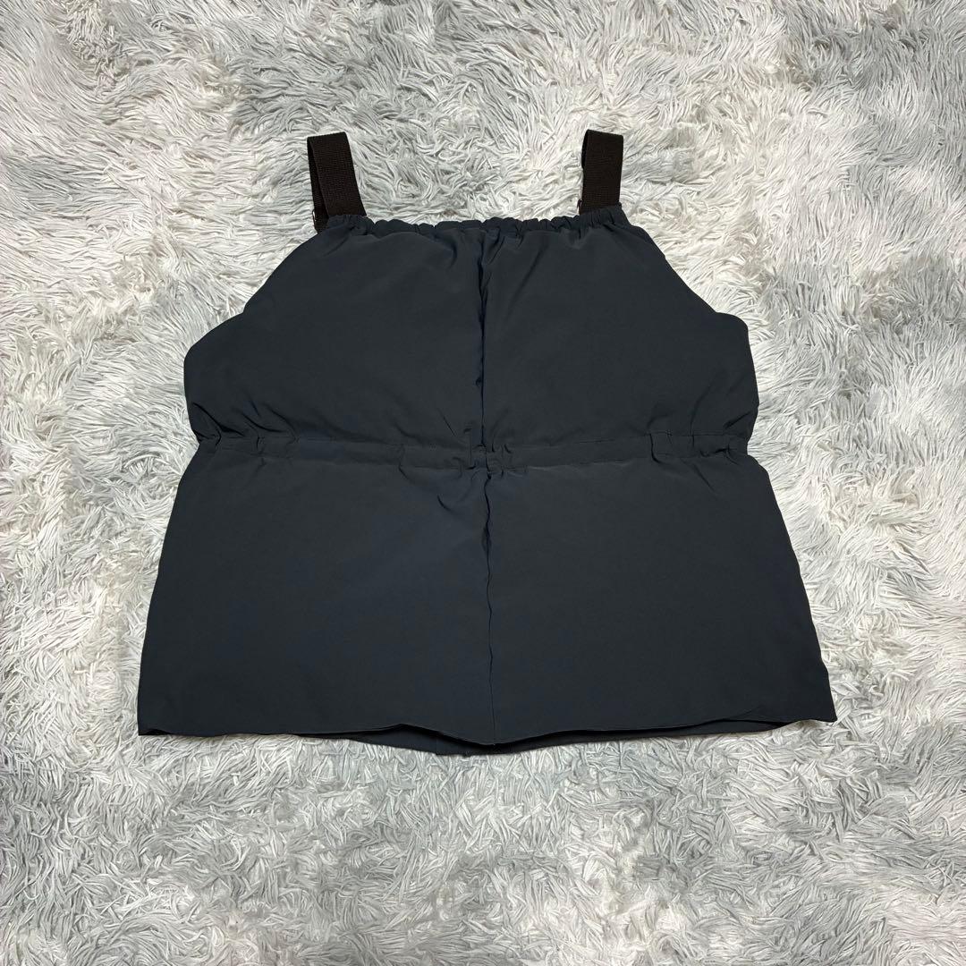 【未使用に近い】BELPER ダウンベスト BLACK〈定価64,900円〉