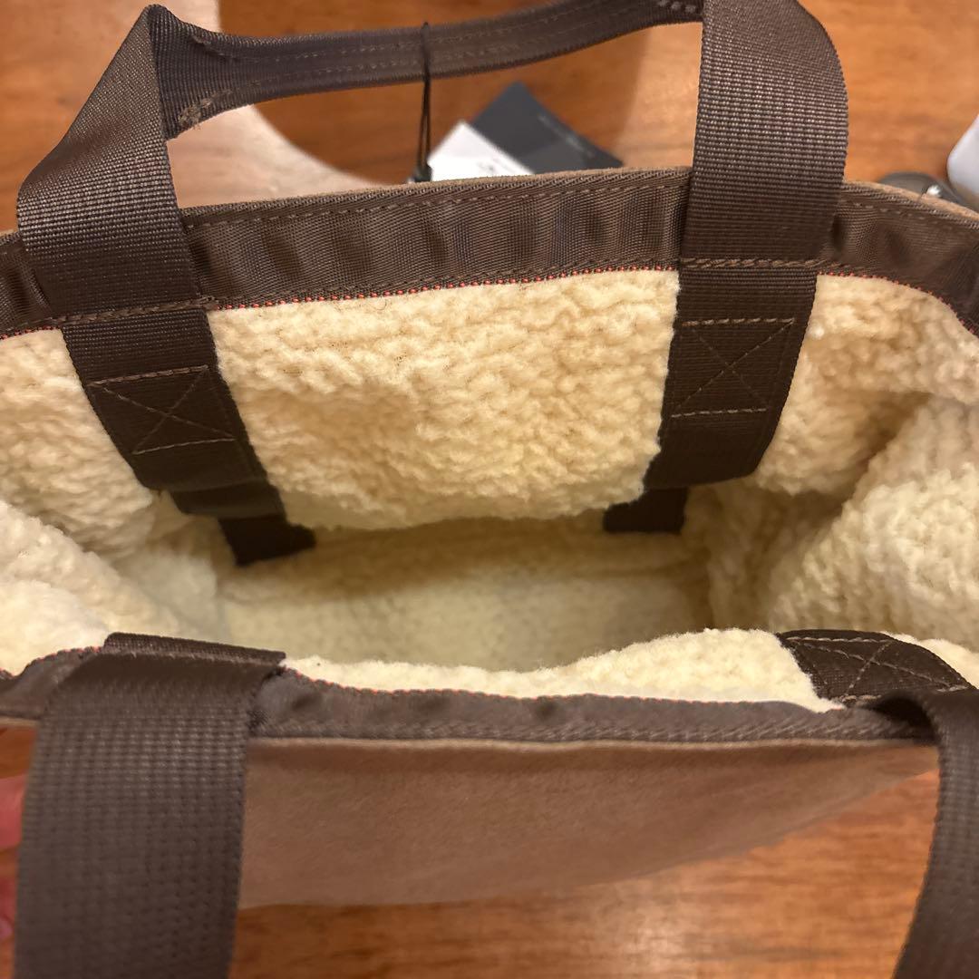 BRIEFING ゴルフカートバック　リバーシブル　ボア クリーム色