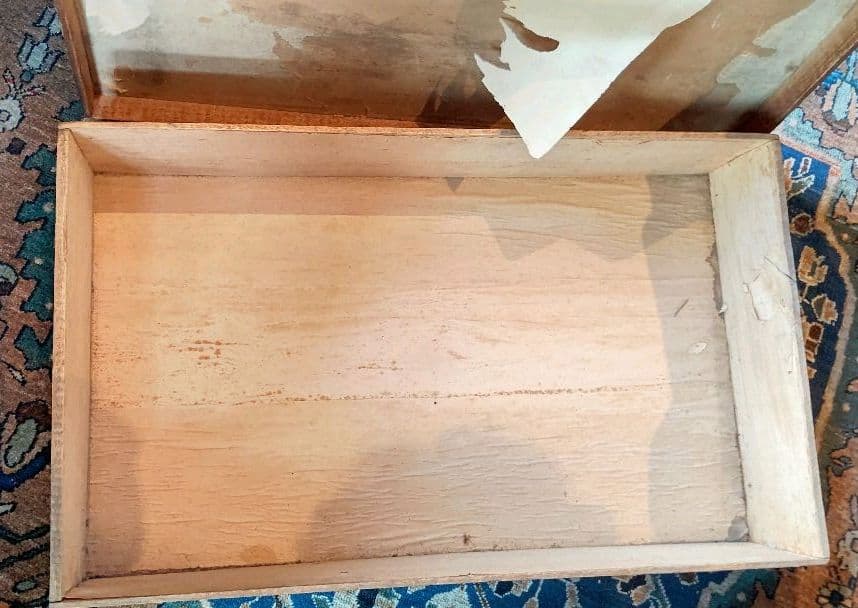 アンティーク 木箱 衣装ケース