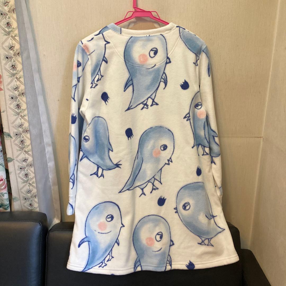 ツモリチサトパジャマ長袖 長ズボン マイクロフリース素材 あたたかUDW442