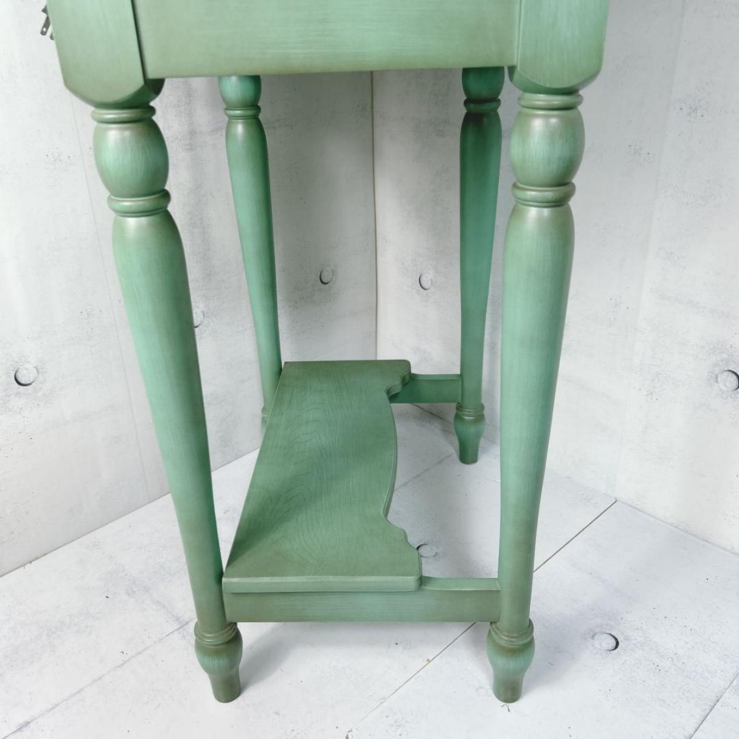 【希少】カリモク　木製　グリーンヒル　ミニデスクコンソール　1998年製