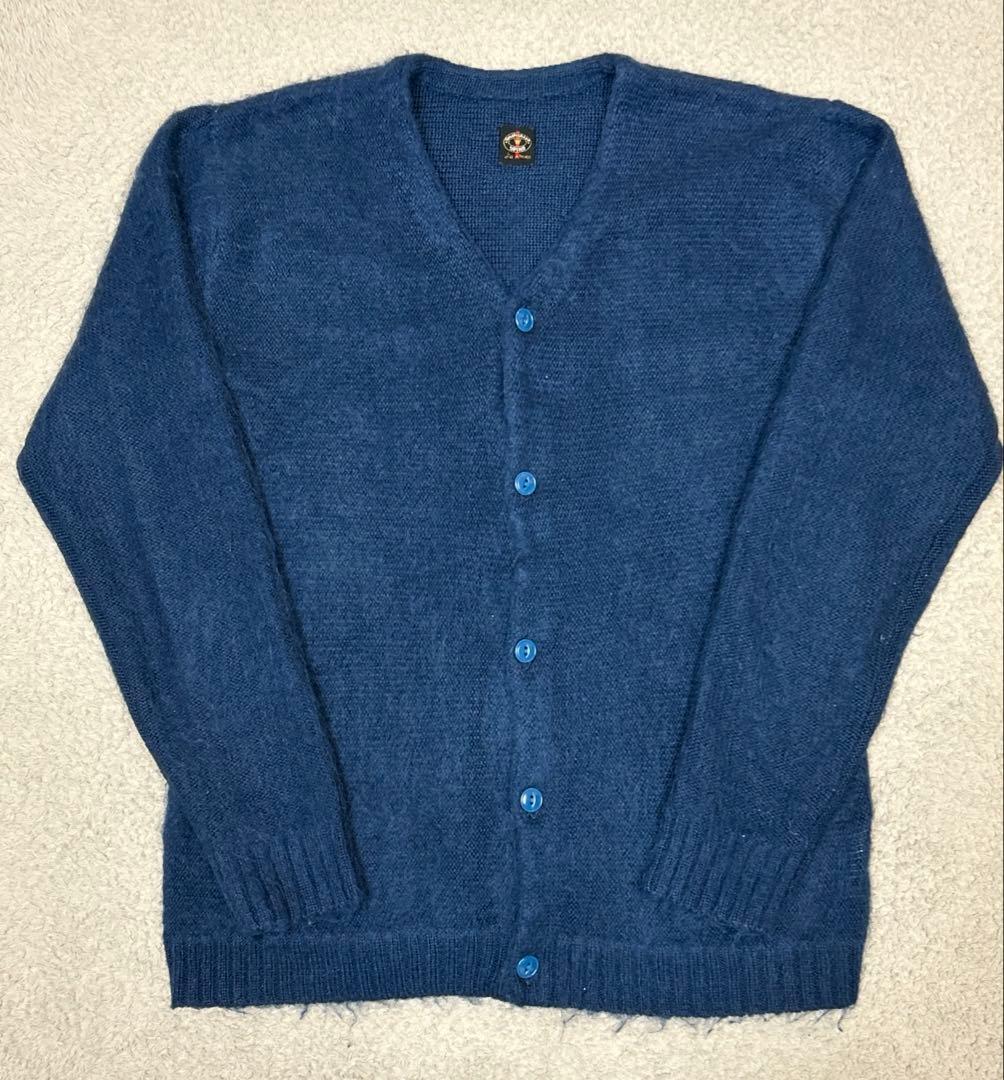 towncraft pennys 70s 復刻 モヘア混　カーディガン　シャギー