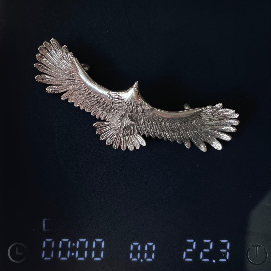 SAAD シルバー 925 全銀 サンシンボル 75ｍｍ 大イーグル ペンダント