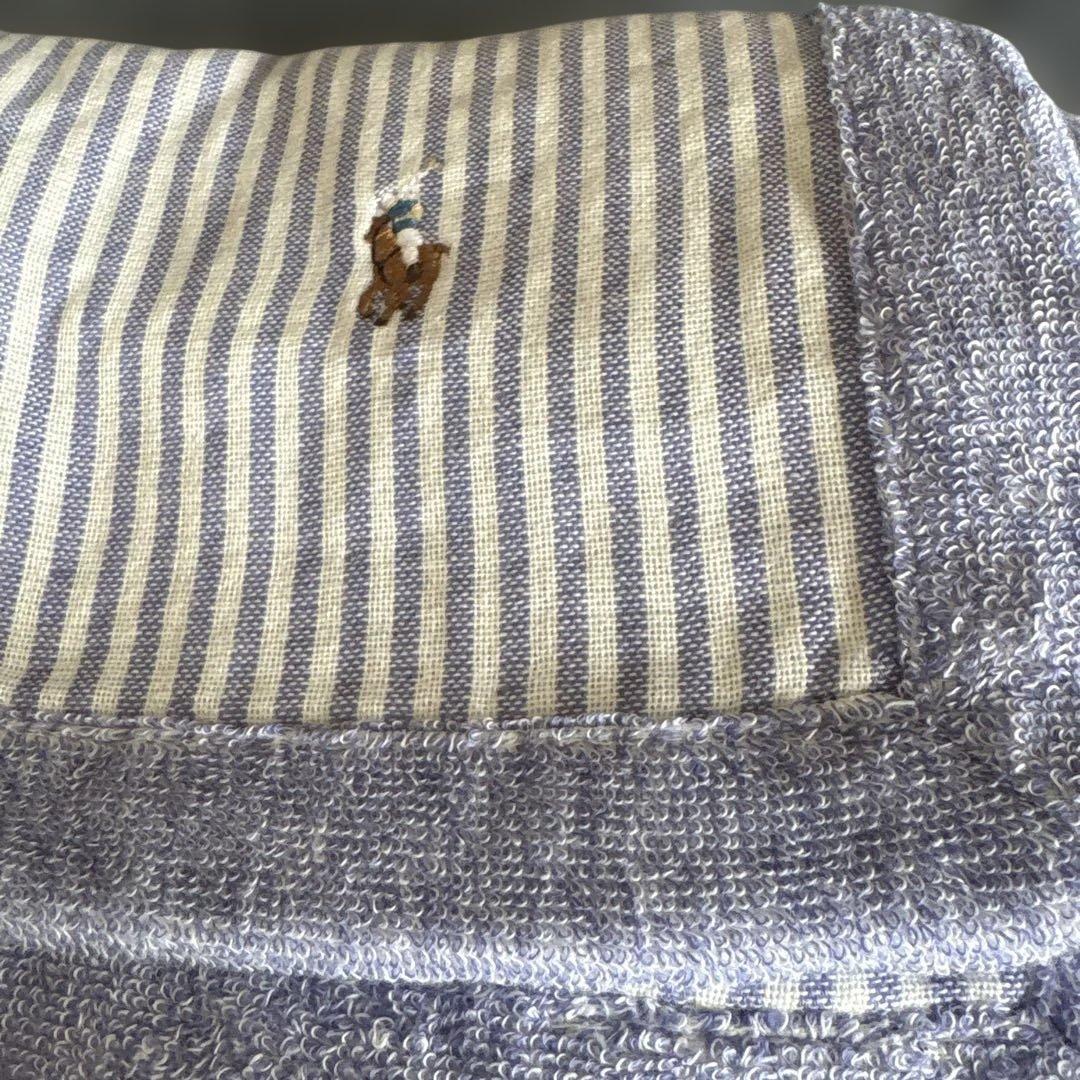Ralph Lauren 大判ストライプタオルTBLKT